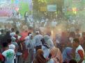 Tolak Kerusuhan, Ribuan Warga Ramaikan Colour Run di Probolinggo