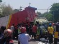 Dump Truk Hantam Fuso di Mojokerto, 1 Orang Tewas dan 2 Luka