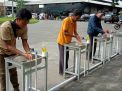 Jadi Pasar Sehat, PIOS Sediakan Wastafel Portable hingga Antiseptik