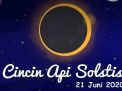 Gerhana Matahari Cincin Sapa Warga Jawa Timur pada 21 Juni
