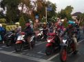 Viral Video Physical Distancing Ala Starting Grid MotoGP di Mojokerto
