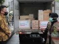 Kampus di Surabaya ini Salurkan APD hingga Bilik Aseptik kepada Pemkot