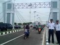 Hore! Jembatan Brawijaya Kediri Sudah Bisa Dilewati Lho