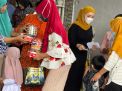 Kades Cantik di Lamongan Beri Santunan Untuk 500 Anak