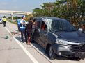 Mobil Rombongan Keluarga asal Bali Kecelakaan di Tol Gempol