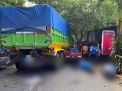 Truk Seruduk Tiga Motor di Lamongan, Satu Orang Tewas