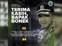 Kombes Rudi Setiawan Pamitan ke Bonek Kelilingi Stadion GBT