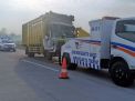 Kecelakaan Dua Truk di Tol Paspro, Satu Orang Terluka