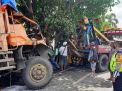 Truk Tabrak Pohon di Gresik, Kernet Tewas, Sopir Terluka