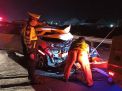 Mobil Honda BRV Tabrak Truk di Tol Gempol, Satu Orang Terluka