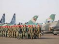 Ribuan Prajurit TNI AU dari 18 Skadron Berlatih Perang di Langit Jatim