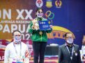 Mantap! Mahasiswi Unair ini Sabet Emas Wushu di PON XX Papua