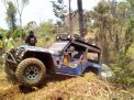 Ratusan Offroader Pacu Adrenalin di Kaki Gunung Arjuno