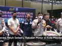 Video: Operasi Patuh Semeru, Ratusan Motor di Kota Mojokerto Disita