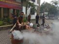 Ratusan Ribu Batang Rokok Tak Bercukai Dimusnahkan