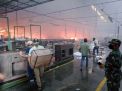 Gudang Finishing Pabrik Mebel di Mojokerto Terbakar