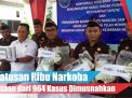 Video: Ratusan Ribu Narkoba Sitaan dari 964 Kasus Dimusnahkan