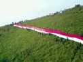 Bendera Merah Putih 1000 meter akan Dibentangkan di Penanggungan