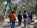 Pohon Besar Setinggi 80 Meter Tumbang Timpa Jembatan Cembor Mojokerto
