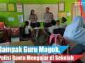 Video: Dampak Guru Mogok, Polisi Bantu Mengajar di Sekolah