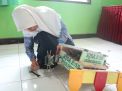 Keren! Siswi SMP di Ponorogo ini Ciptakan Robot Orak-arik Gabah