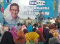 Di Banyuwangi, Sandiaga Uno Ajak Pendukungnya Doakan Ani Yudhoyono
