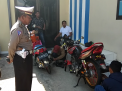 Operasi Patuh Semeru, Polres Banyuwangi Sita 150 Motor Modifikasi