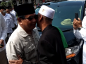 Ribuan Santri Blokagung di Banyuwangi Sambut Prabowo dengan Selawat