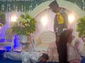 Tak Pakai Masker, Pengantin Pria Dihukum Push Up di Atas Pelaminan