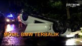 Video: Mobil BMW Terbalik