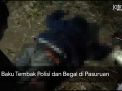 Video: Baku Tembak Polisi dan Begal di Pasuruan