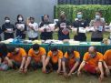 Sindikat Narkoba Antar Kota di Jatim Dibongkar, Sabu 8,8 Kg Disita
