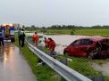 Suzuki Ertiga Kecelakaan di Tol Madiun-Nganjuk, Bocah 4 Tahun Tewas