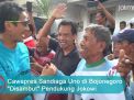 Video: Cawapres Sandiaga Uno di Bojonegoro "Disambut" Pendukung Jokowi