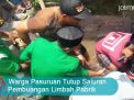 Video: Warga Pasuruan Tutup Saluran Pembuangan Limbah Pabrik