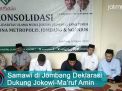 Video: Samawi di Jombang Deklarasi Dukung Jokowi-Ma'ruf Amin