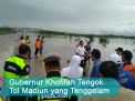 Video: Gubernur Khofifah Tengok Tol Madiun yang Tenggelam
