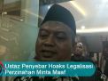 Video: Ustaz Penyebar Hoaks Legalisasi Perzinahan Minta Maaf