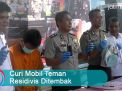 Video: Curi Mobil Teman, Residivis Ditembak