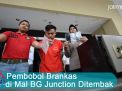 Video: Pembobol Brankas di BG Junction Ditembak