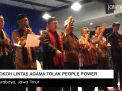 Video: Tokoh Lintas Agama  Surabaya Tolak People Power