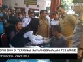 Video: Sopir Bus di Terminal Bayuangga Probolinggo Jalani Tes Urine