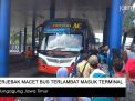 Video: Terjebak Macet, Bus Terlambat Masuk Terminal