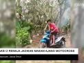 Video: Aksi 2 Remaja Jadikan Makam Ajang Motocross
