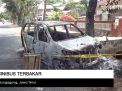 Video: Minibus Terbakar di Tulungagung