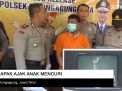 Video: Bapak Ajak Anak Kandungnya Mencuri