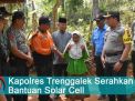 Video: Kapolres Trenggalek Serahkan Bantuan Solar Cell