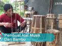 Video: Pembuat Alat Musik Dari Bambu