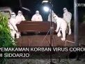 Video: Detik-detik Pemakaman Korban Corona 