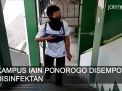 Video: Kampus IAIN Ponorogo Disemprot Disinfektan